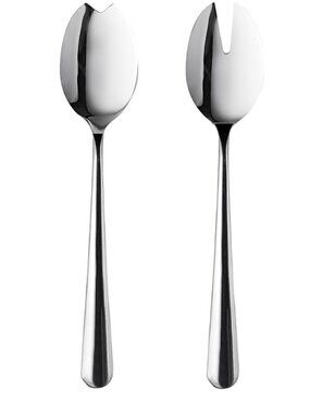 Mepra - Neve Salad Serving Set - 2 Pieces - Mirror  NWT